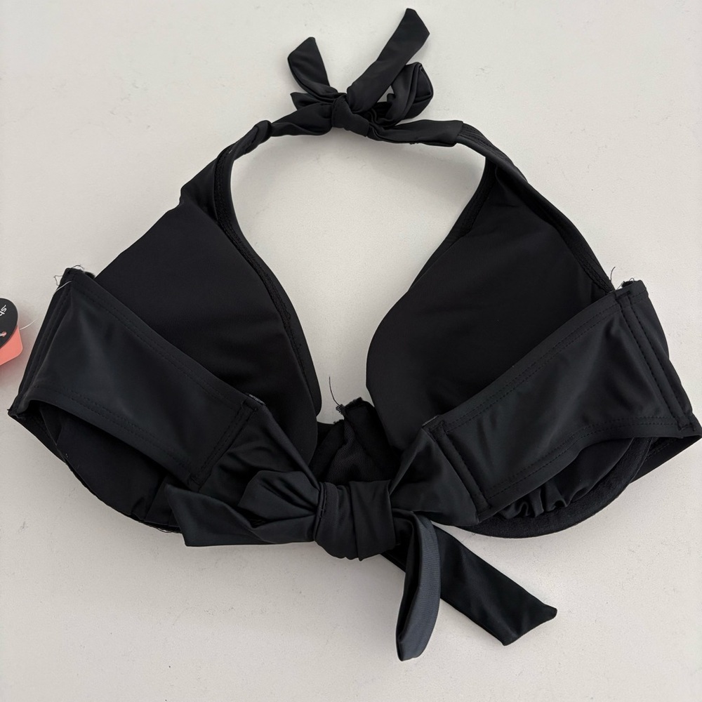 NWT Shapermint Full Coverage Halter Bikini Top - Picture 4 of 9